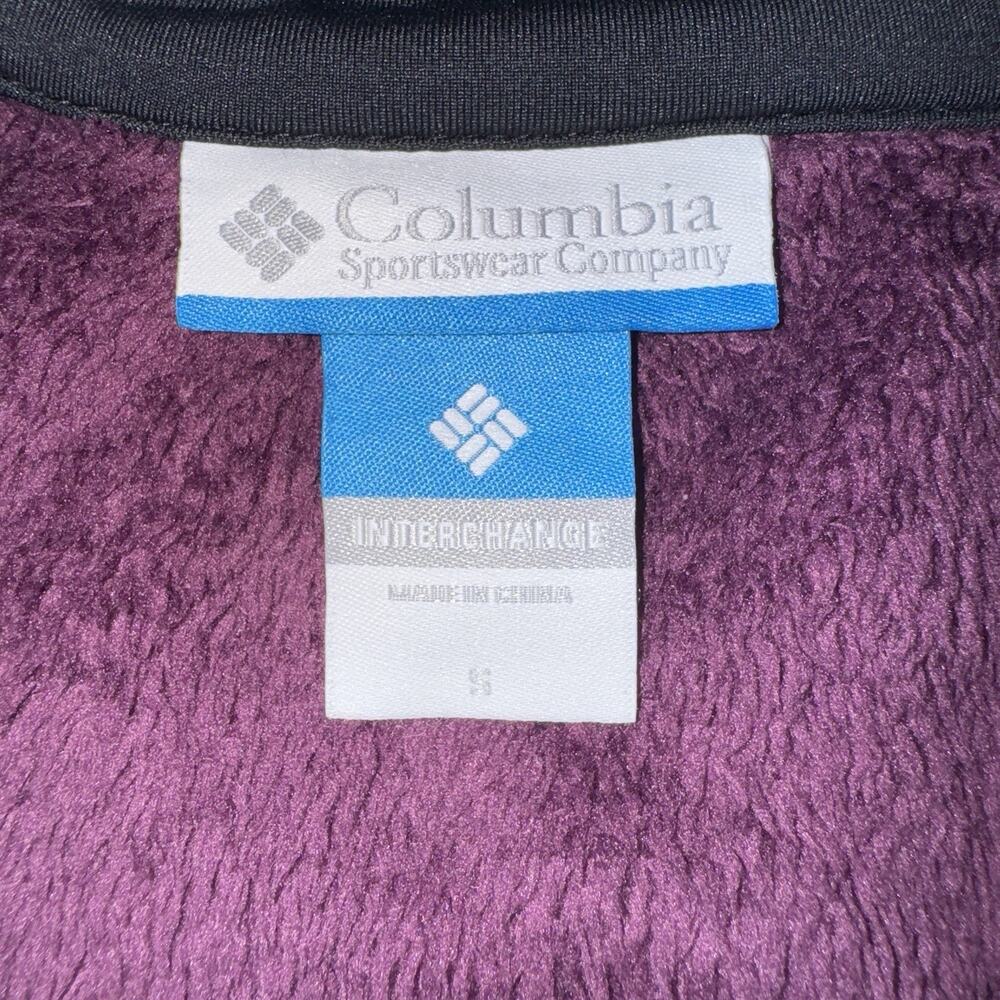 Columbia Womens M Jacket Full Zip Mock Neck Autumn Lightweight Outdoor Cozy Soft - Picture 9 of 12